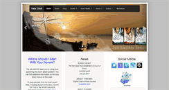 Desktop Screenshot of kateelliott.com